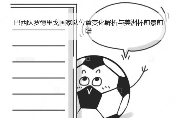 巴西队罗德里戈国家队位置变化解析与美洲杯前景前瞻
